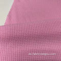 100 Polyestermaterial gestricktes Waffelstoff für Kleidungsstücke